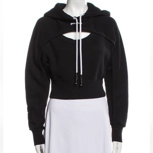 Palm angels cropped sweat shirt